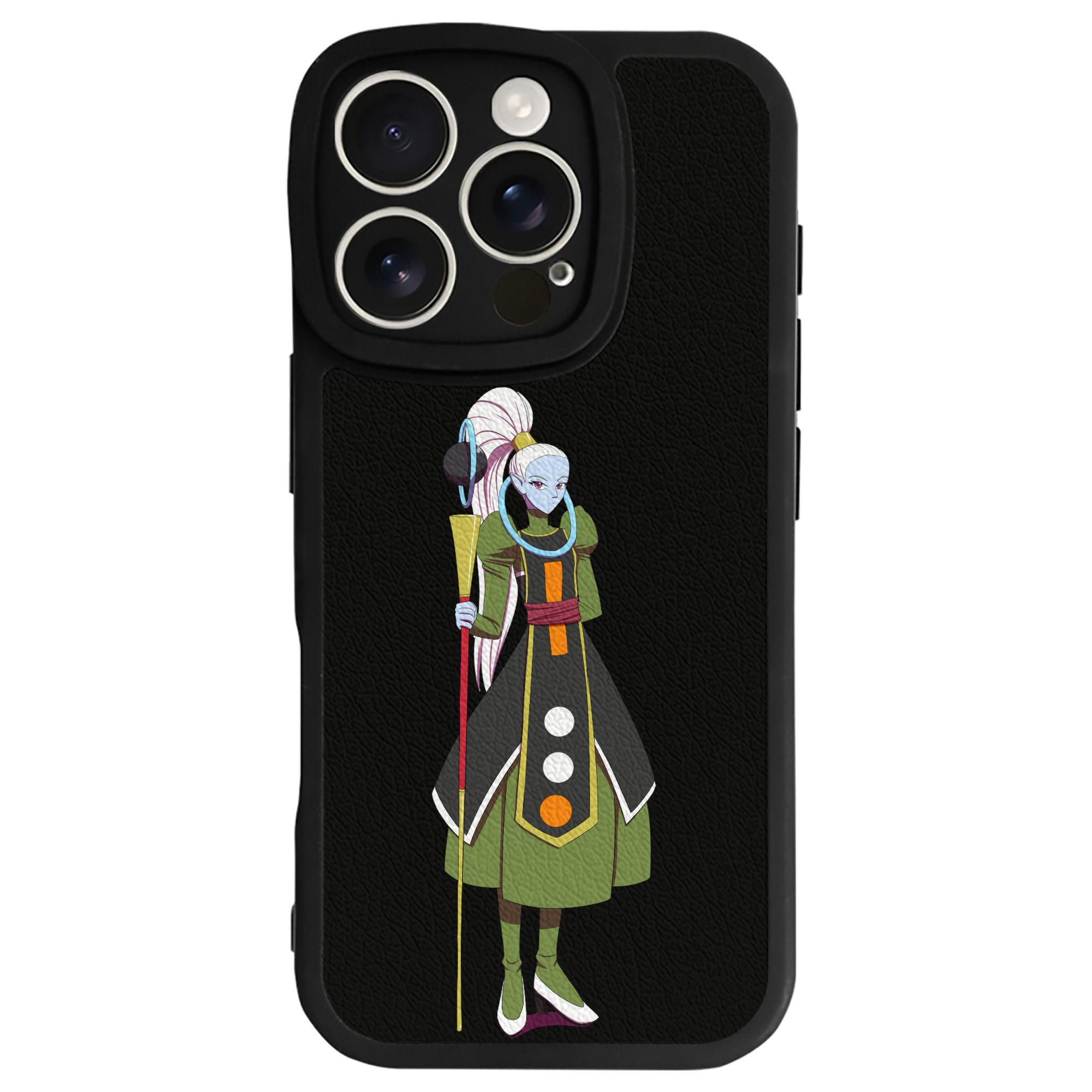 （画像用） ドラゴンボール DRAGON BALL 【iPhone 16シリーズ対応】シリコンスマホケース（レザー調） 材質：シリコン